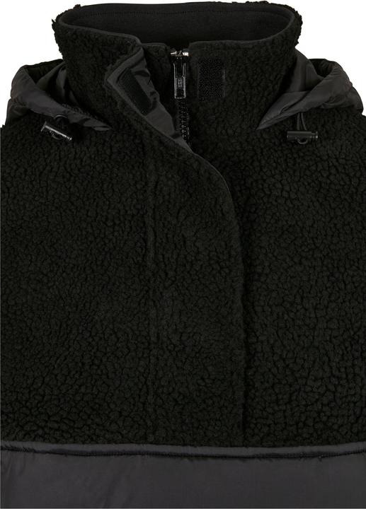 Immagine prodotto Urban Classics Giacca Sherpa Mix Pull Over da donna (XL)