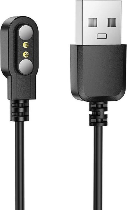 Actual product image Hoco Cable smartwatch charging cable Y26 / Y27 0,6 m black