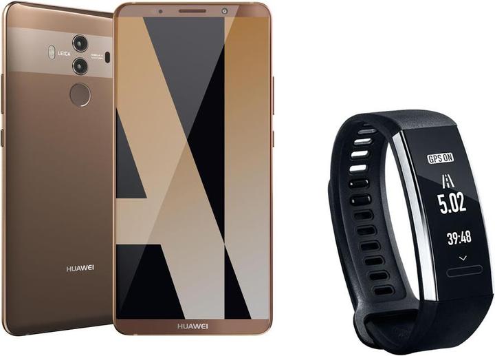 Actual product image Huawei Mate 10 Pro + Band 2 Pro