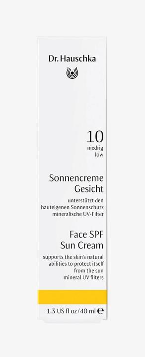 Actual product image Dr. Hauschka Sunscreen Face SPF10 Cream (Sun cream face, Up to SPF 10, 40 ml, 63 g)