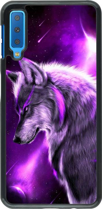 Actual product image PhoneLook Coque Purple Sky Wolf (Samsung Galaxy A7)
