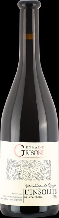 Produktbild Domaine Grisoni L'Insolite Assemblage Rouge Neuchâtel AOC (1 x 75 cl, 2021)