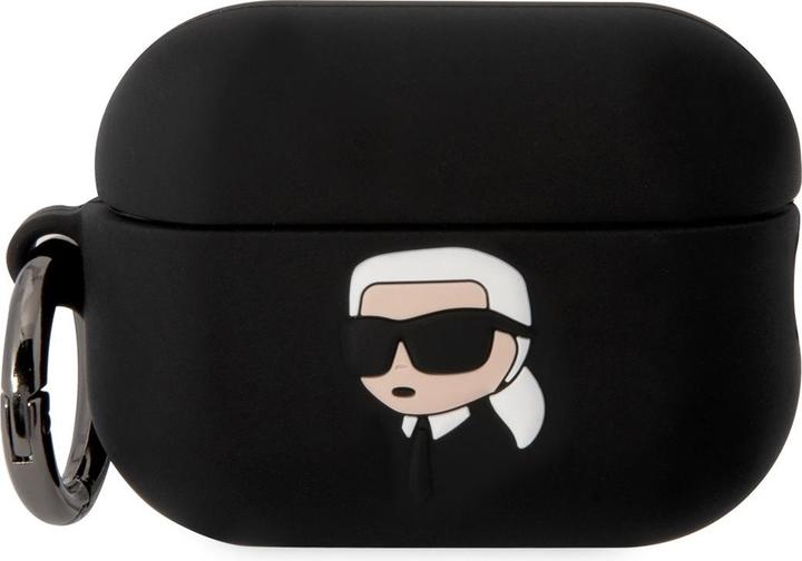 Productafbeelding Karl Lagerfeld Airpods Pro 2 Logo NFT Karl Head Silicone Cas (Koptelefoon tas)