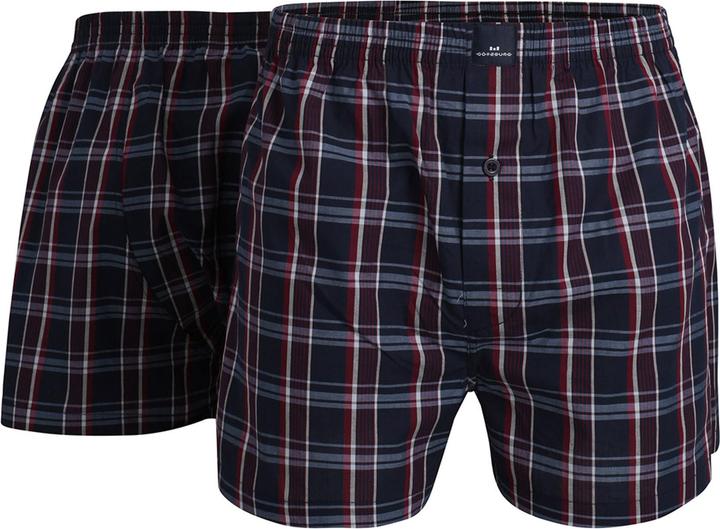 Götzburg Web-Boxershorts Casual Locker sitzend (XXL, 2er Pack)