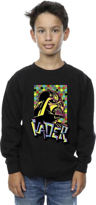Actual product image Star Wars Boys Vader Graffiti Pop Art Sweatshirt (140, 146)