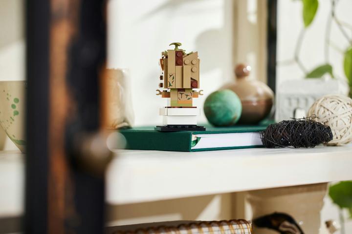 Produktbild LEGO Groot im Topf (40671, LEGO Brickheadz)