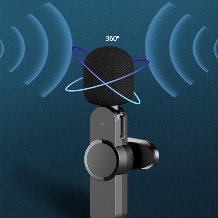 Image du produit Deltalabs Microphone Lavalier 360° avec USB C - Kit sans fil pour appareil mobile/tablette (3 pièces)