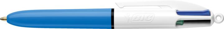 Image du produit Bic Stylo à bille rétractable 4Colours Mini, épaisseur de trait : 0,32 mm (Bleu, blanc, 1 x)