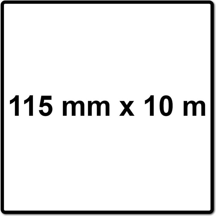 Produktbild Mirka ABRANET Schleifpapier Rolle 115mm x 10m P240 Schleifrolle Klett ( 545BY001253R ) (P240)