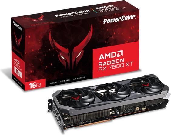 Produktbild Powercolor Red Devil Radeon RX 7800 XT (16 GB)