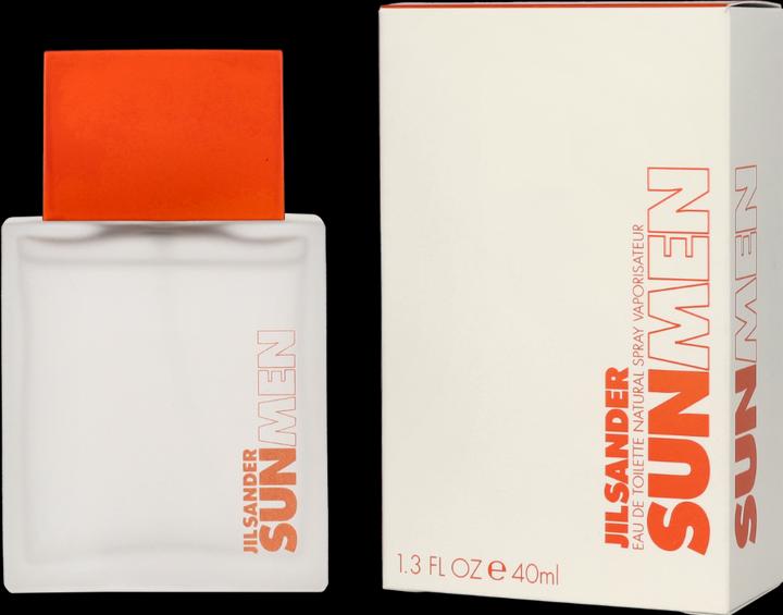 Actual product image Jil Sander Sun Men EdT 40ml (Eau de toilette, 40 ml)