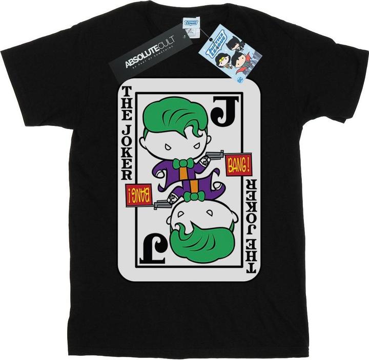 Chibi Joker Playing Card TShirt Jungen