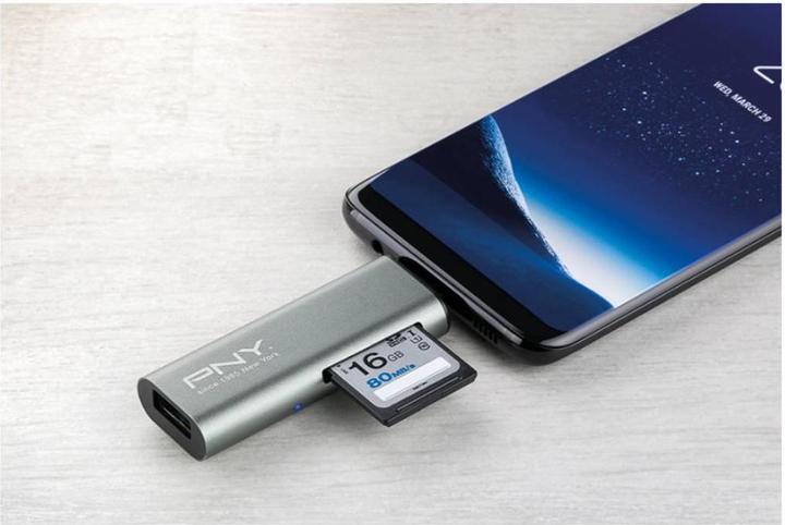 Image du produit PNY Lecteur de carte USB (USB-C)