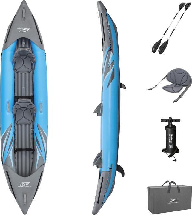 Image du produit Bestway HF Kayak Surge Elite X2 382x94x42cm (2 pers.)