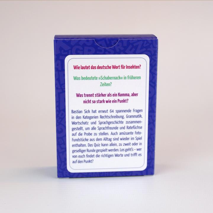 Actual product image Sick:How good is your German? - The Qui (German)