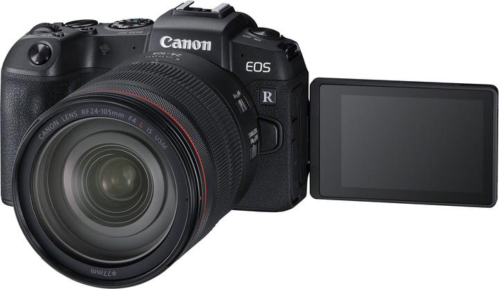 Produktbild Canon EOS RP Kit F/4 L IS USM + EF Adapter (24 - 105 mm, 26.20 Mpx, Vollformat)