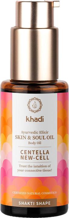 Produktbild Khadi Ayurvedisches Körperöl CENTELLA NEW - CELL - Regenerierendes Bindegewebsöl (Körperöl, 50 ml)