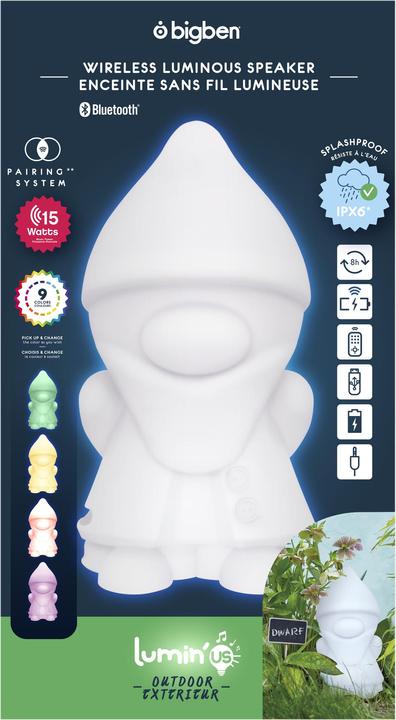 Produktbild Bigben Lumin'Us Dwarf (8 h, Akkubetrieb)