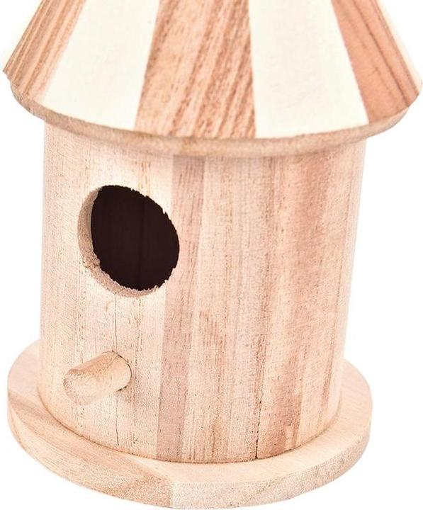 Actual product image JTI Wooden birdhouse - 15.5 x 7.5 cm