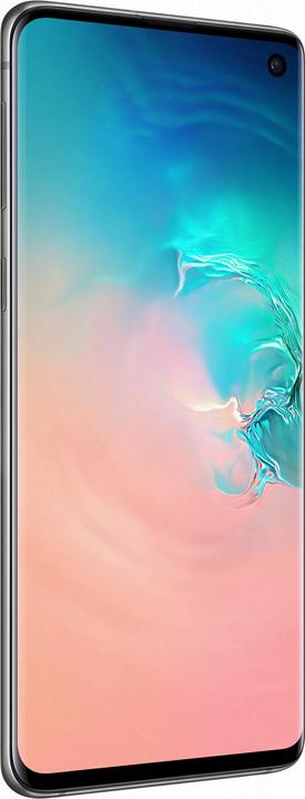 Actual product image Samsung Galaxy S10 (128 GB, Prism White, 6.10", Hybrid Dual SIM, 16 Mpx, 4G)