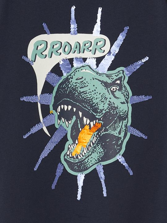 Actual product image Vertbaudet Jungen T-Shirt mit Wende-Pailletten (152)