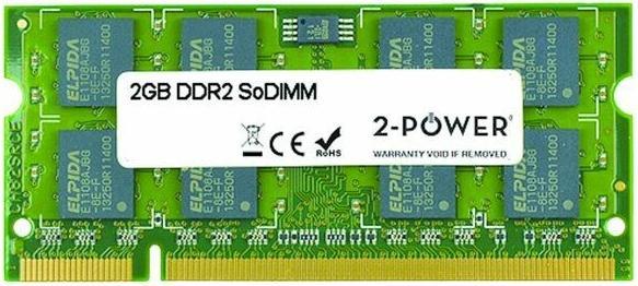 Image du produit 2-Power 8GB DDR4 2666MHz CL19 SODIMM (2 x 8GB, 2666 MHz, RAM DDR4, SO-DIMM)