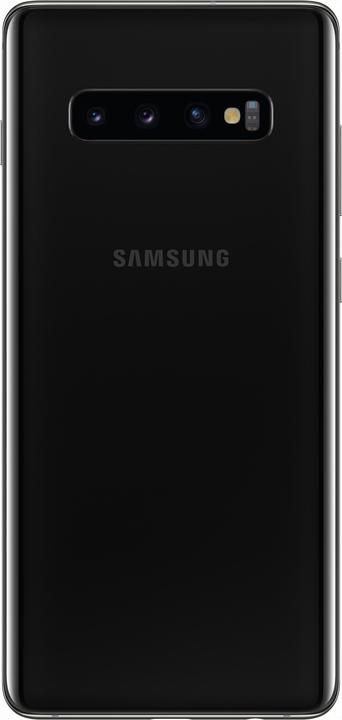 Actual product image Samsung Galaxy S10+ (128 GB, Prism Black, 6.40", Hybrid Dual SIM, 16 Mpx, 4G)