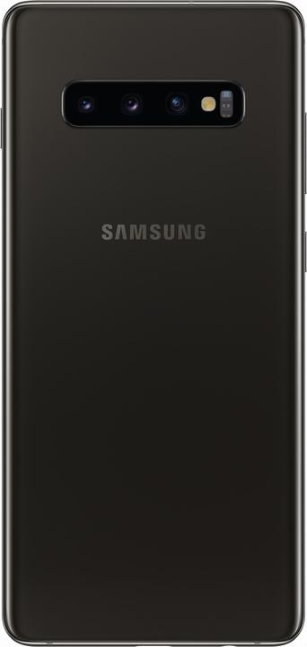 Image du produit Samsung Galaxy S10+ version FR (512 Go, Ceramic Black, 6.40", Double SIM hybride, 16 Mpx, 4G)