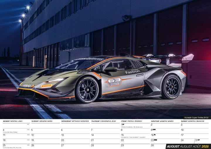 Produktbild Lamborghini Kalender (Harter Einband, Deutsch)
