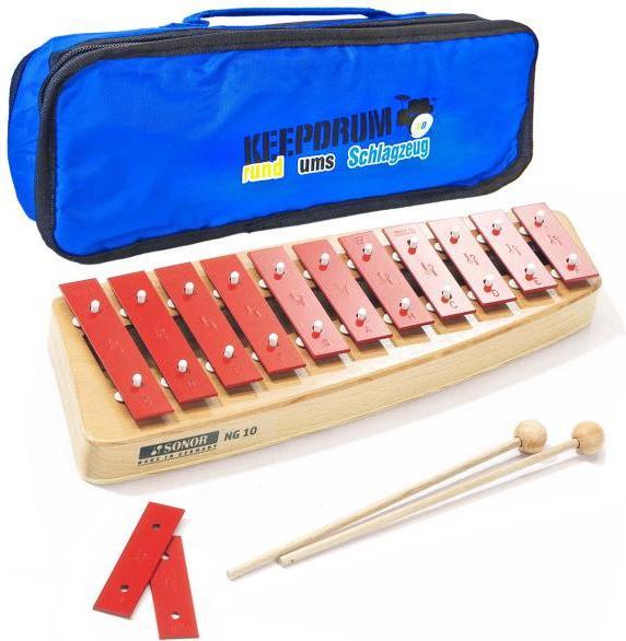 Produktbild Sonor NG10 Glockenspiel für Kinder mit Tasche