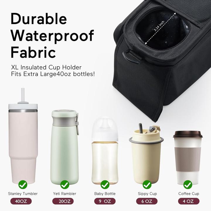 Produktbild Momcozy Stroller Organizer with Cup Holders