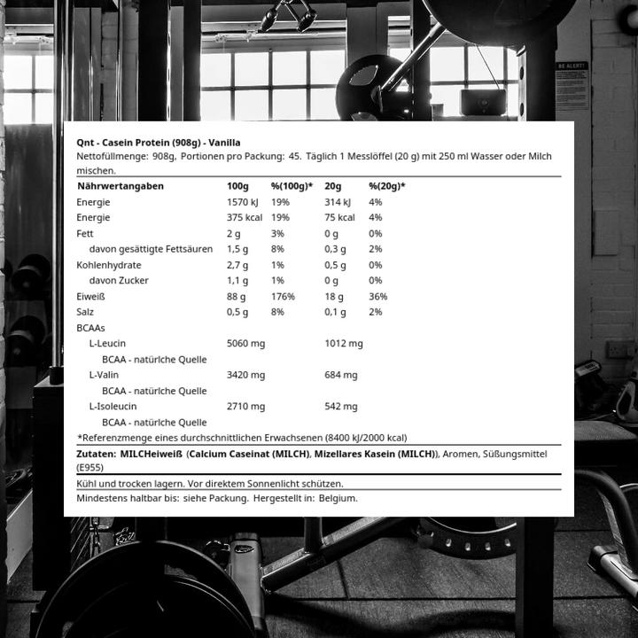 Actual product image QNT Casein protein (Vanilla, 1 pcs., 908 g)
