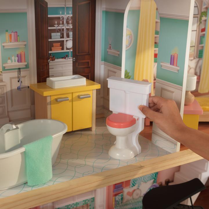 Actual product image KidKraft Lola Mansion with EZ Kraft Assembly