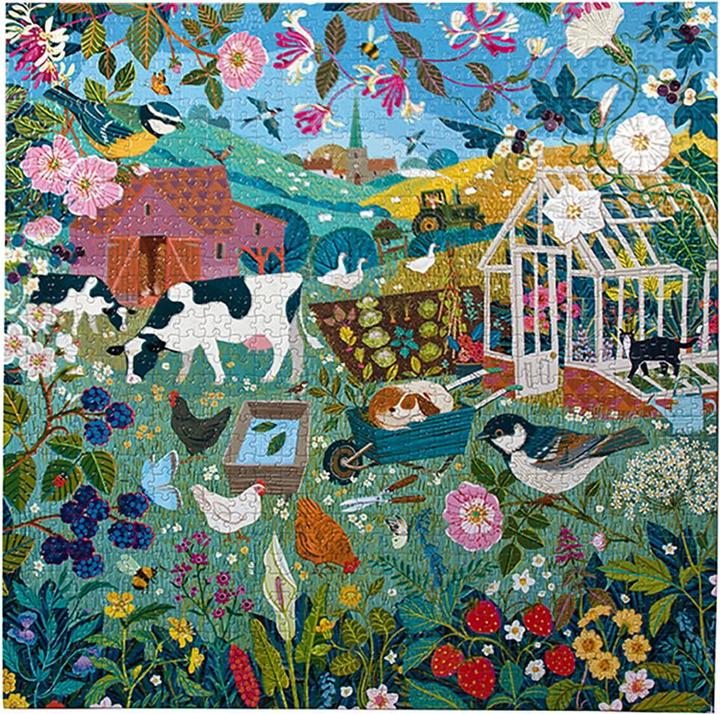 Immagine prodotto Eeboo Puzzle 1000 pezzi - Siepe inglese - (EPZTEHG) (1000 pezzi)