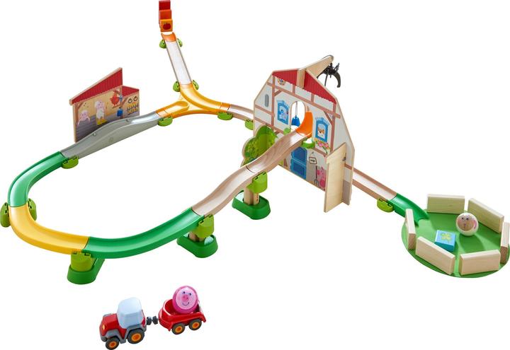 Actual product image Haba Kullerbü sound play train farm