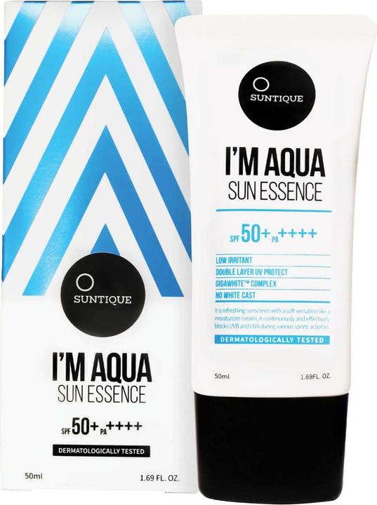 Immagine prodotto Suntique sono l'essenza del sole aqua (Crema solare viso, SPF 50+, 50 ml)