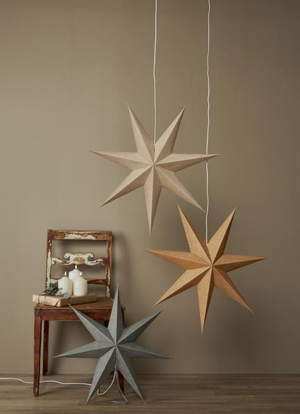 Produktbild Star Trading Papierstern Cotton