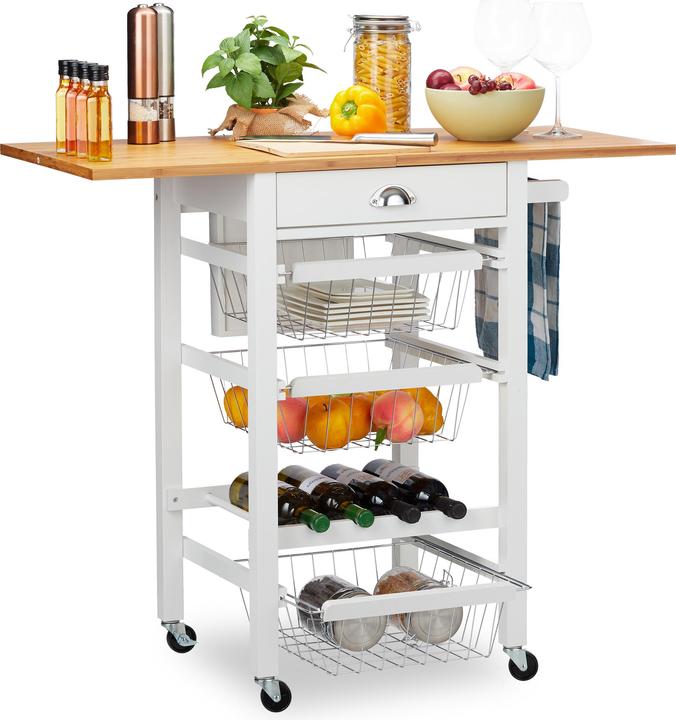 Produktbild Relaxdays Küchenwagen