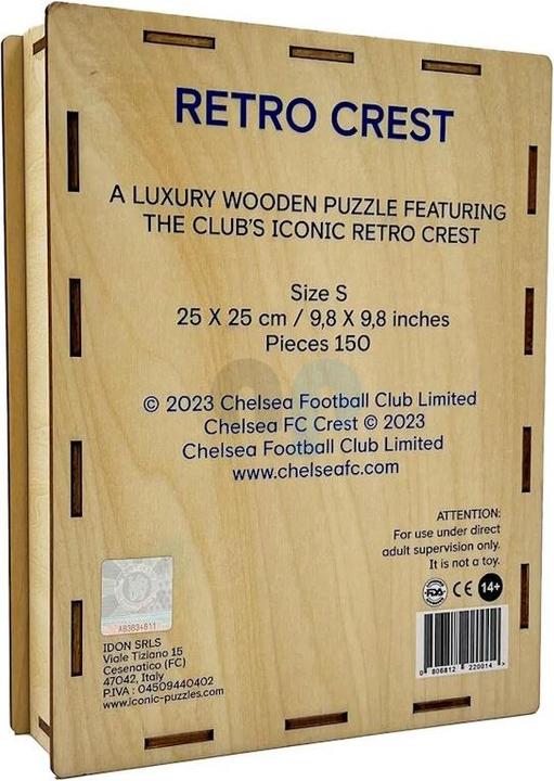 Produktbild Iconic Chelesea FC - Retro Logo - Holz Puzzle Grösse L (500 Teile) (500 Teile)