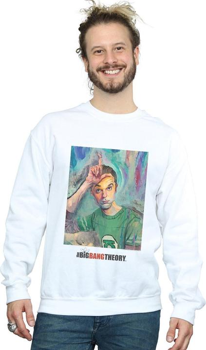 Immagine prodotto Dam Felpa uomo Sheldon Loser Painting in cotone (4XL)