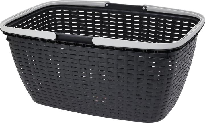 Actual product image Mojawo Portable shopping basket Laundry basket Laundry bin with handle 35 litres (35 l)
