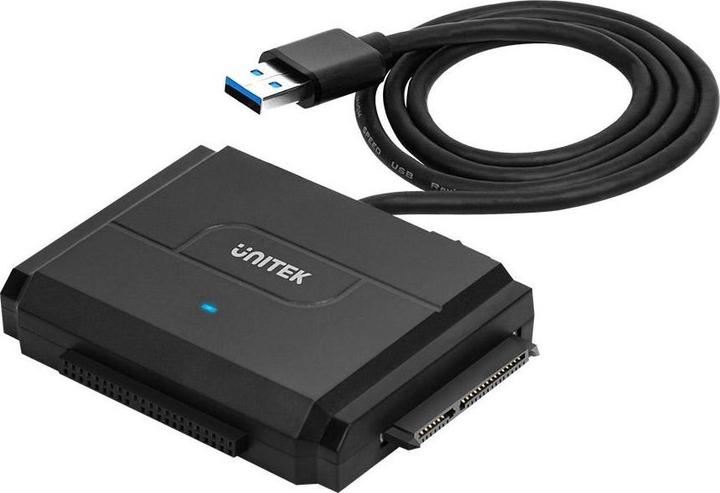 Actual product image Unitek Y-3324 Storage Drive Docking Station USB 3.2 Gen 1 (3.1 Gen 1) Type-A (2.5", 3.5")