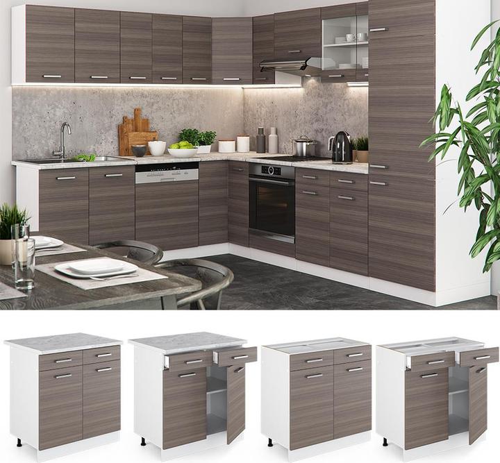 Produktbild Vicco Küchenunterschrank R-Line (80 x 60 x 81.5 cm)