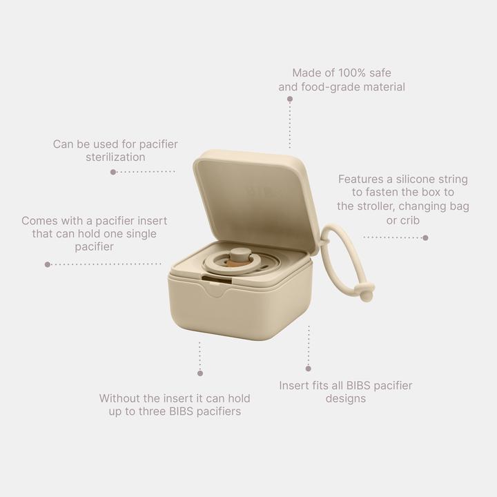 Immagine prodotto Bibs x Liberty Sucette Box Eloise Avorio (1 x)