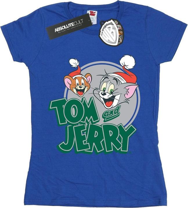 Tom & Jerry Christmas Greetings TShirt (L)