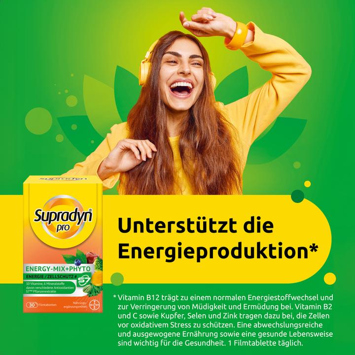 Produktbild Supradyn pro Energy-Mix+Phyto (30 Stück, Tabletten)