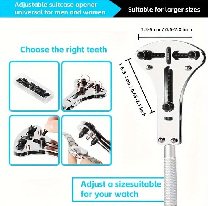 Image du produit PhoneLook Kit outils réparation montre (147 pièces) set d'horloger complet