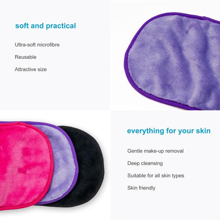 Image du produit Intirilife Make up Mikrofaser Abschminktücher (Chiffons de nettoyage)