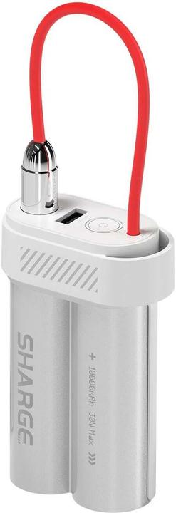 Sharge Pouch Mini GRY (10000 mAh, 30 W, 36 Wh)