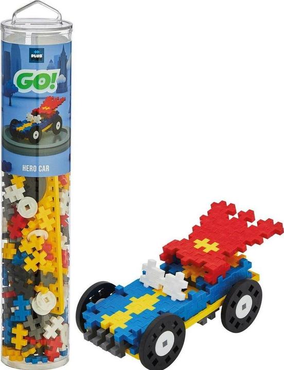 Plus-Plus Blocs de construction créatifs voiture super-héros